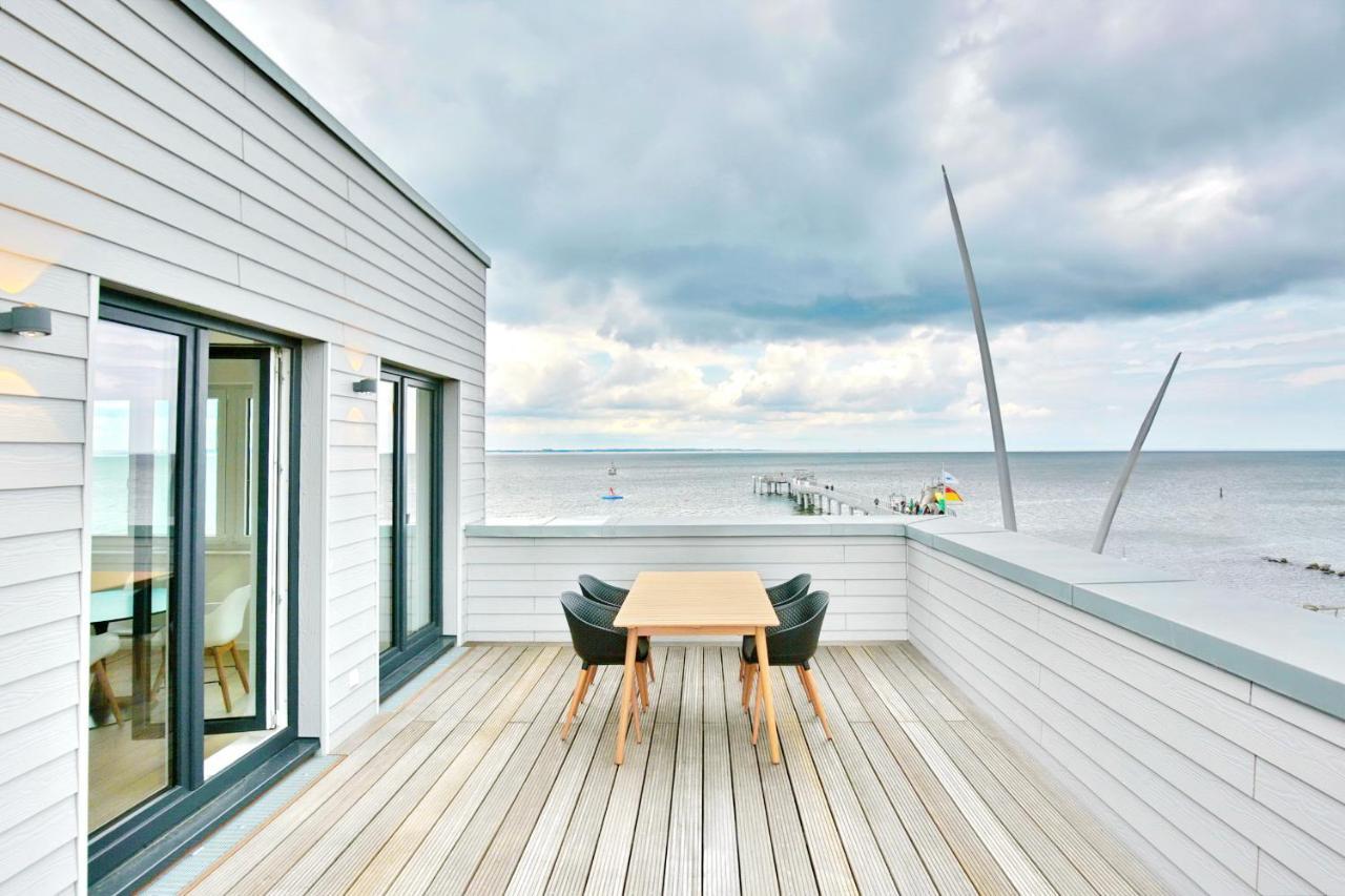 Strandperle Ostsee Penthouse Suite 2 Niendorf  Bagian luar foto